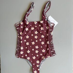 NWT Nirvanic PLUMERIA CLAY EZEL ONE PIECE Size XS
